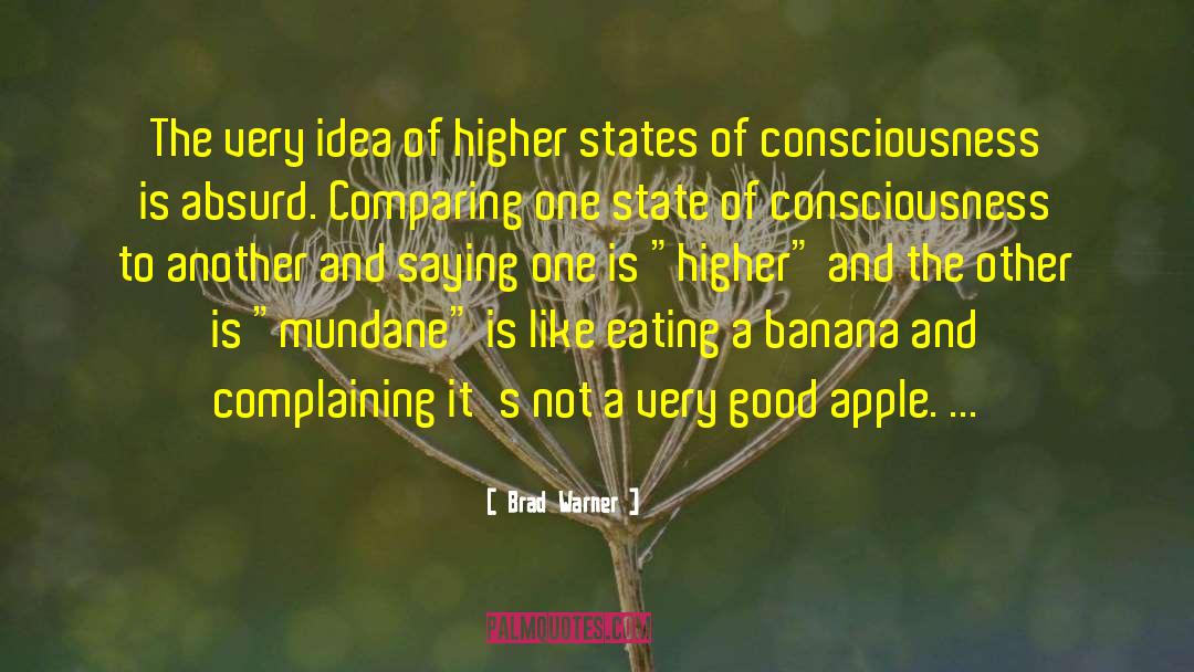 States Of Consciousness quotes by Brad Warner