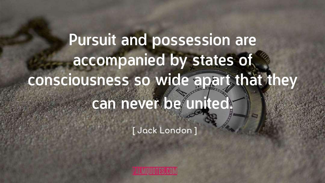 States Of Consciousness quotes by Jack London