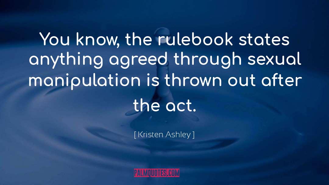 States quotes by Kristen Ashley