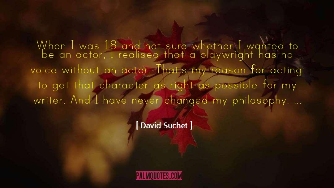 Static Character quotes by David Suchet