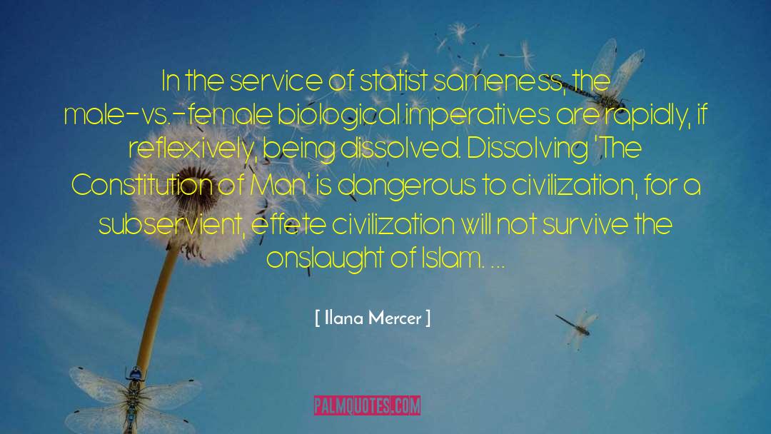 Statist quotes by Ilana Mercer