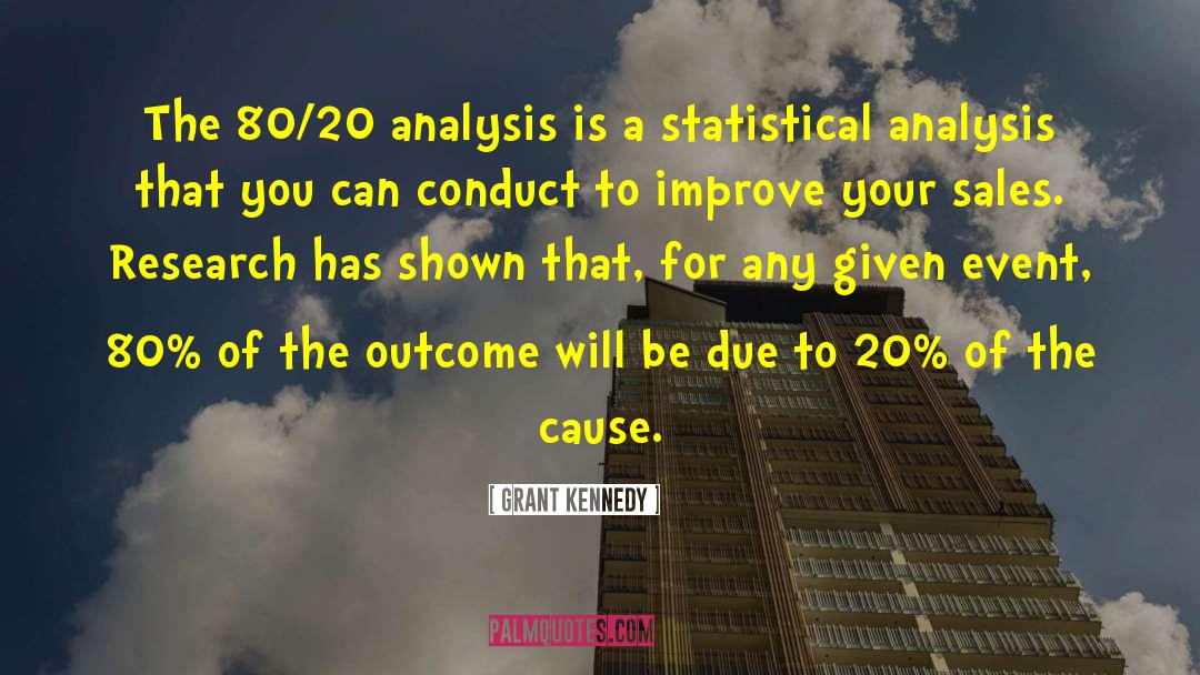 Statistical Analysis quotes by Grant Kennedy