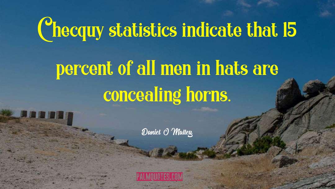 Statistics quotes by Daniel O'Malley