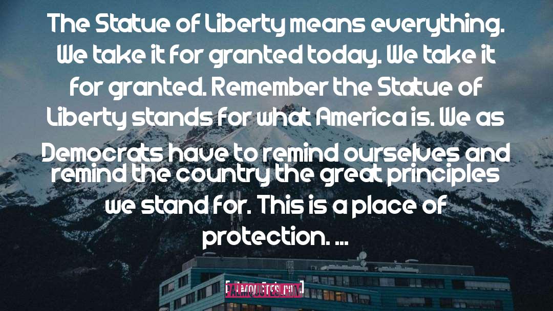 Statue Of Liberty quotes by Jerry Springer