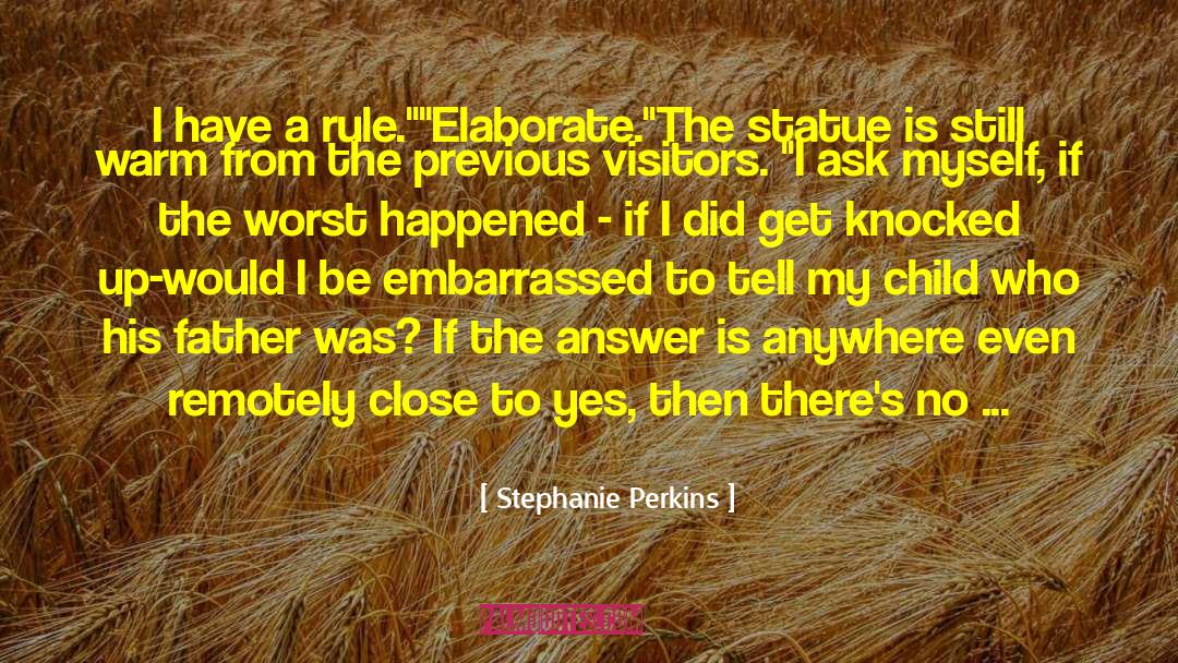 Statue quotes by Stephanie Perkins