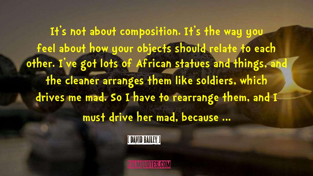 Statues quotes by David Bailey
