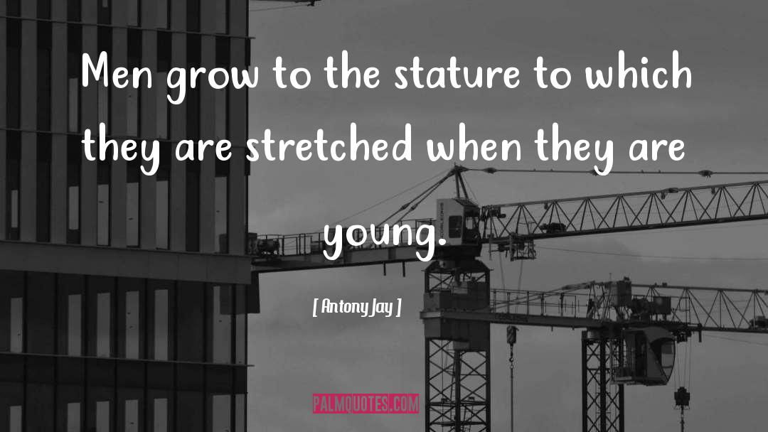 Stature quotes by Antony Jay