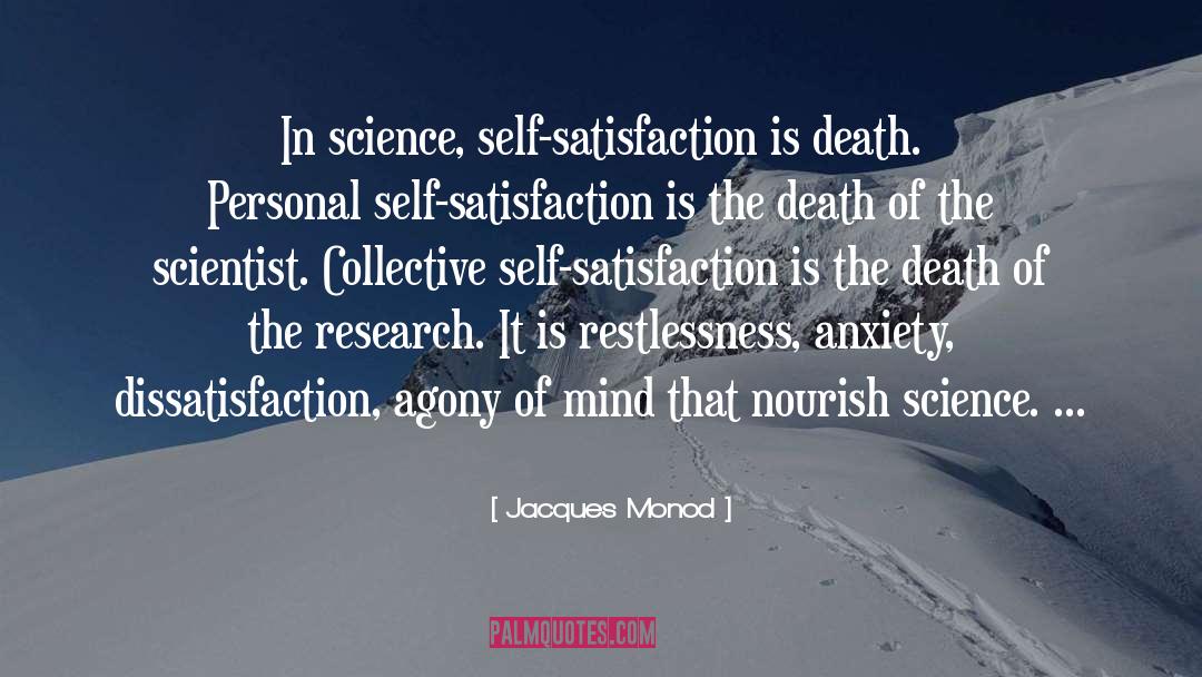 Status Anxiety quotes by Jacques Monod