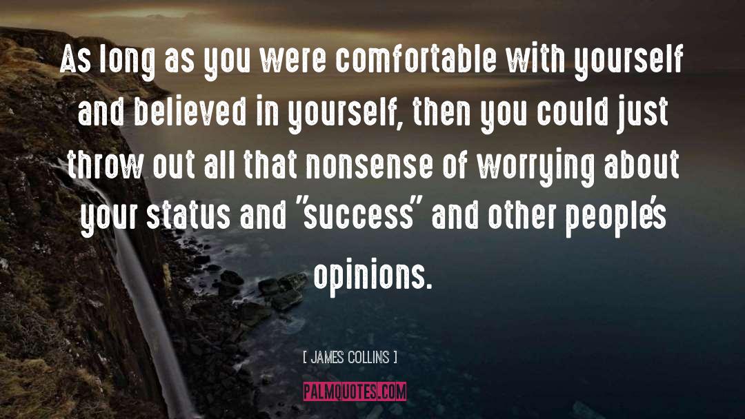 Status Update quotes by James Collins