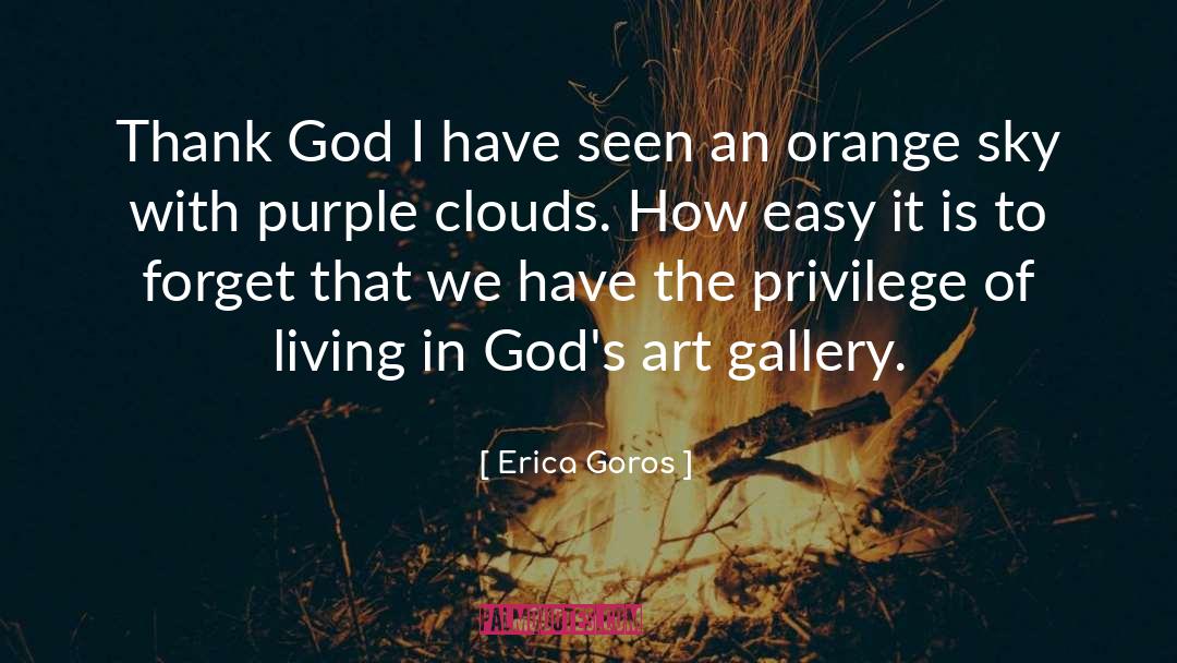 Stavast Gallery quotes by Erica Goros