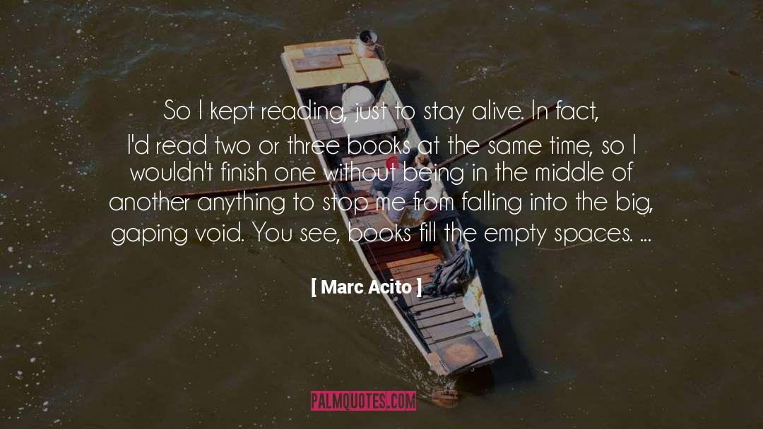 Stay Alive quotes by Marc Acito