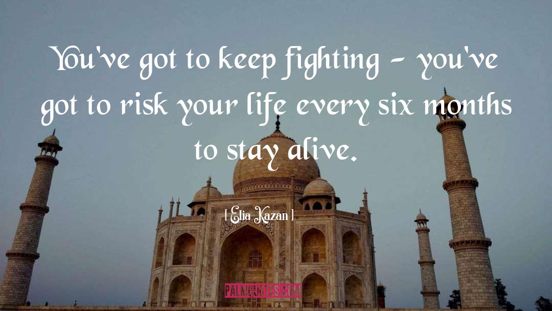 Stay Alive quotes by Elia Kazan