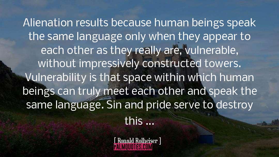 Stay Away From Sin quotes by Ronald Rolheiser