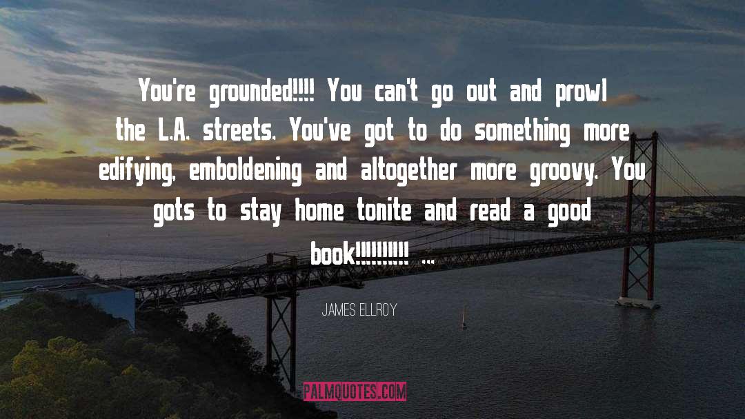 Stay Home quotes by James Ellroy