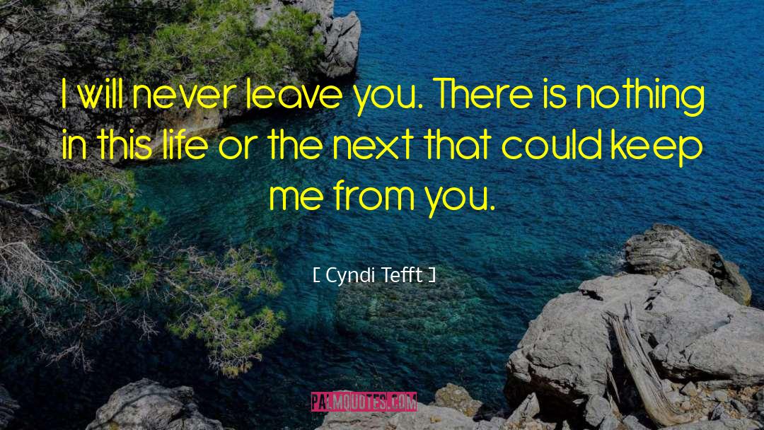Stay Or Leave quotes by Cyndi Tefft