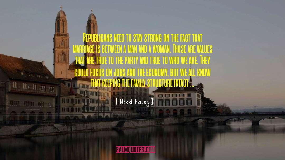 Stay Strong And Positive quotes by Nikki Haley