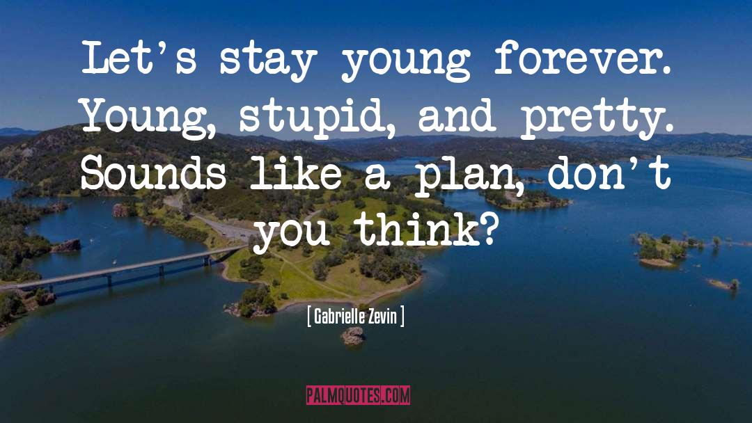 Stay Young quotes by Gabrielle Zevin