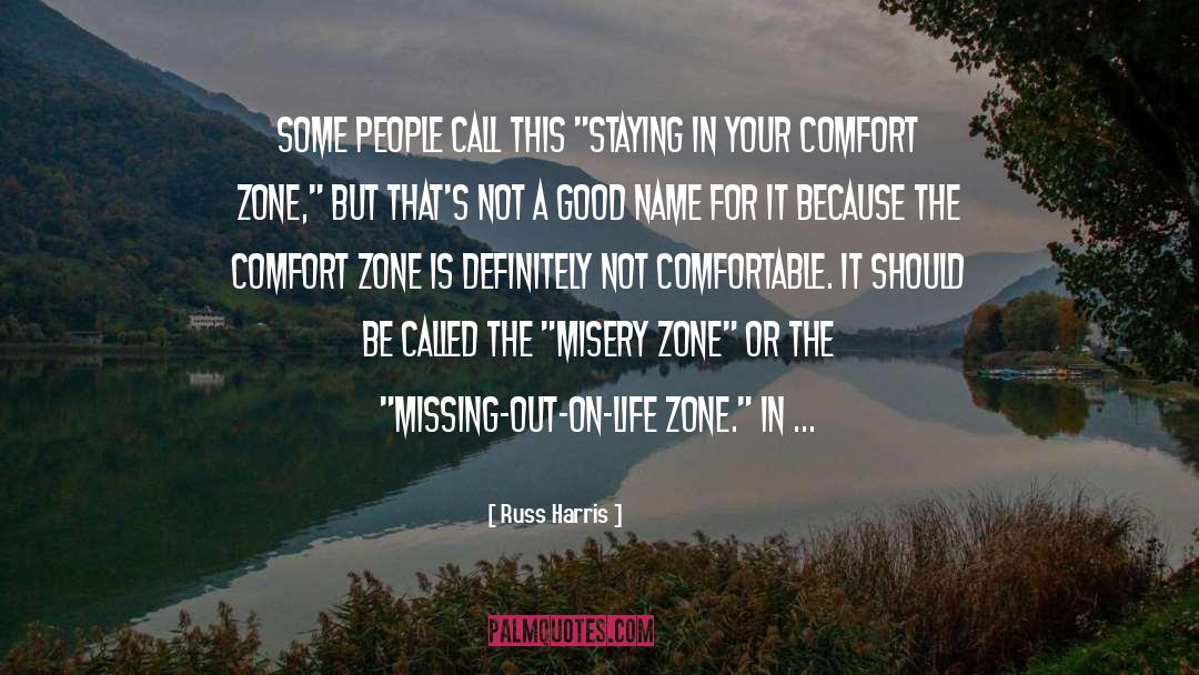 Staying Centered quotes by Russ Harris
