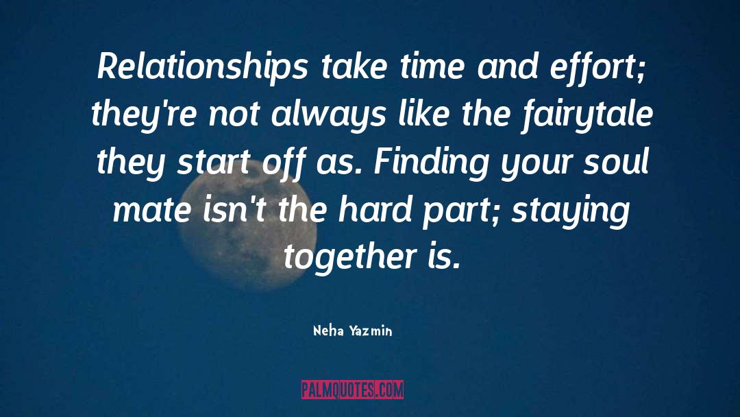 Staying Together quotes by Neha Yazmin