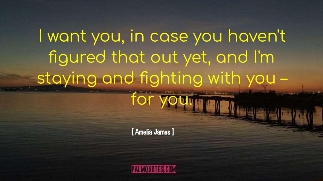 Staying Up quotes by Amelia James