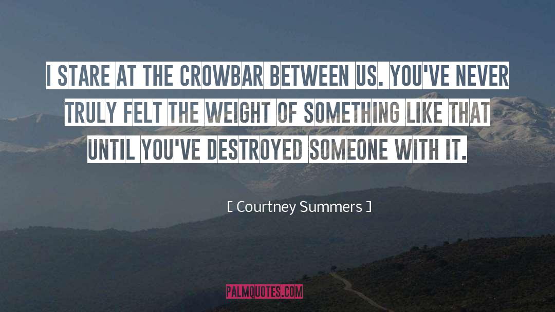 Staying With It quotes by Courtney Summers