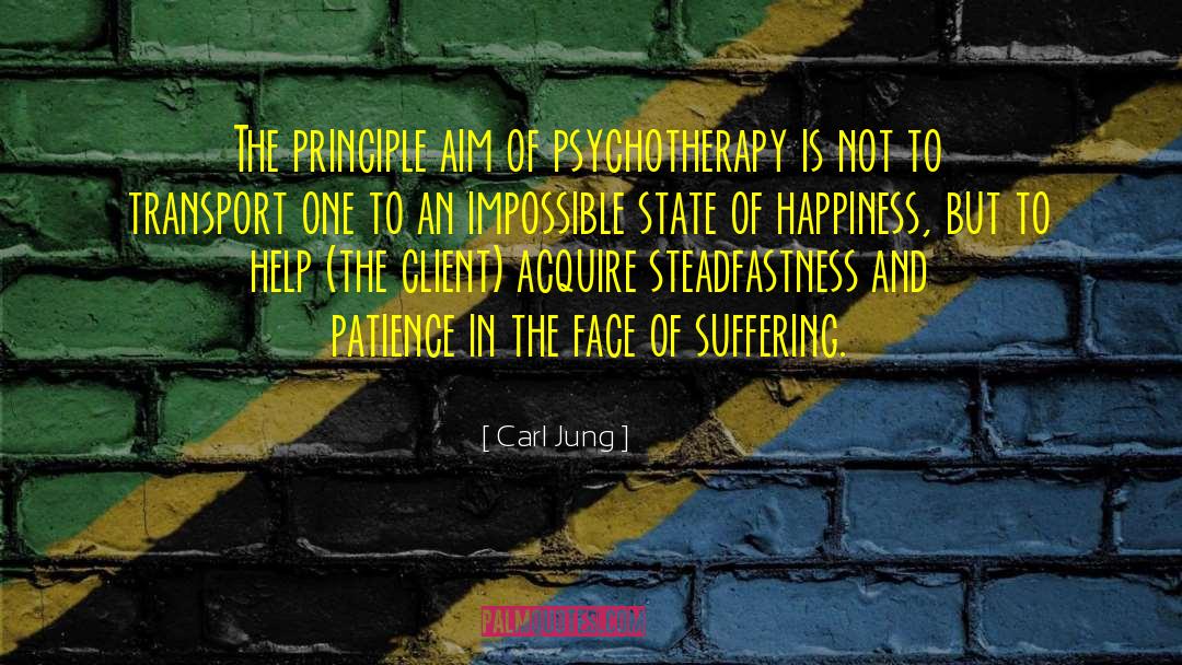 Steadfastness quotes by Carl Jung