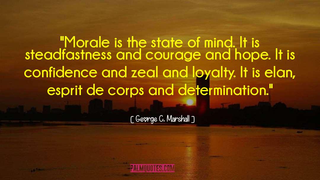 Steadfastness quotes by George C. Marshall