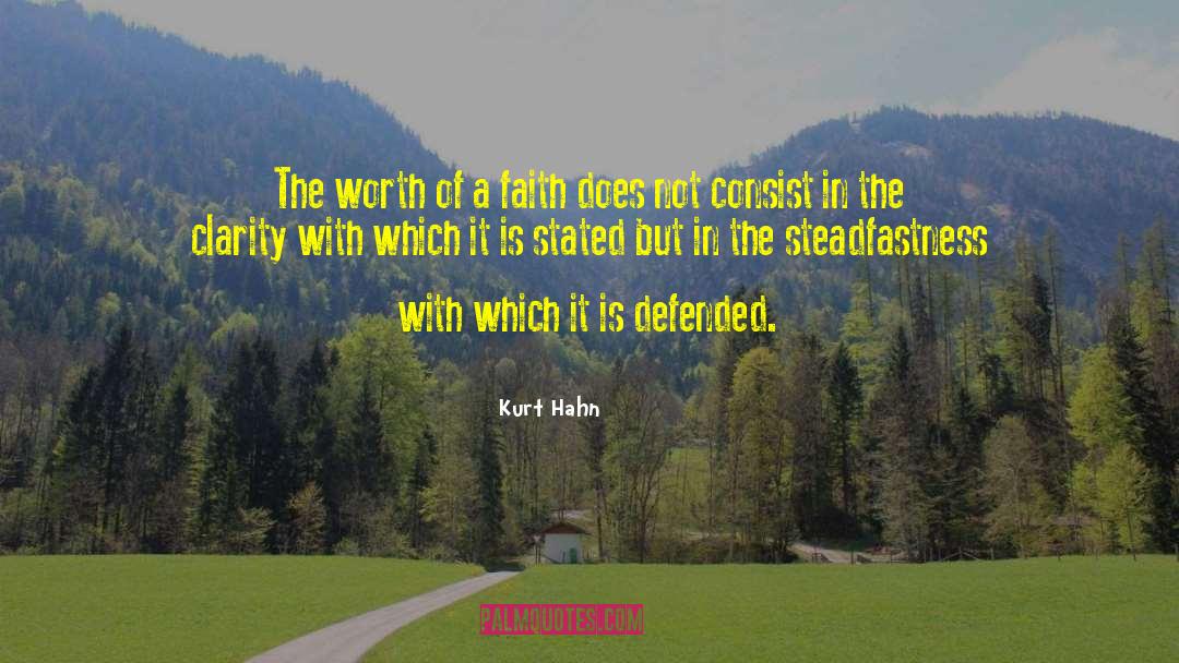 Steadfastness quotes by Kurt Hahn