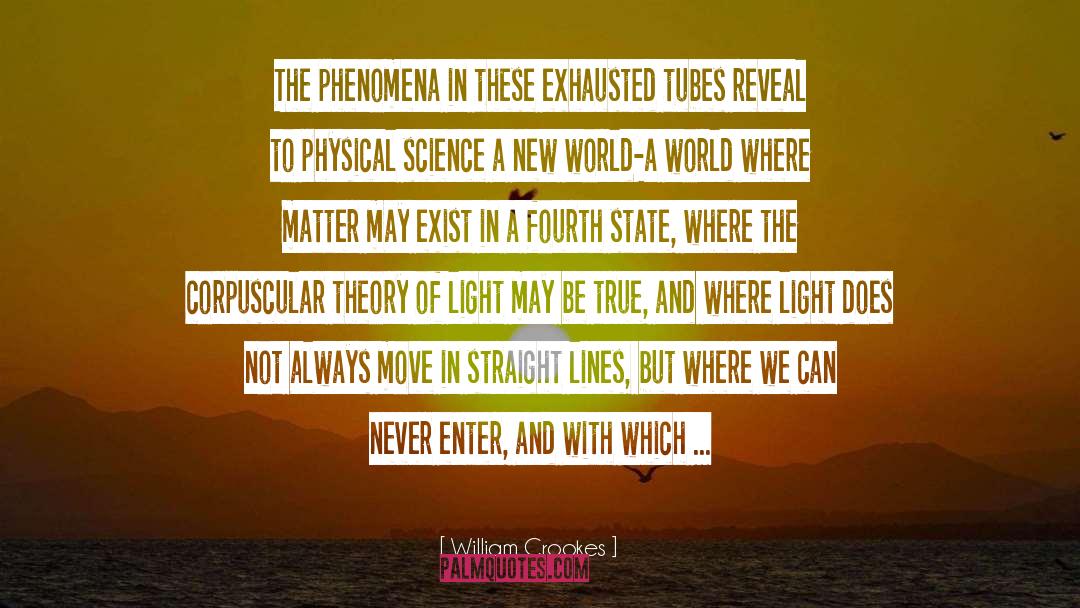 Steady State Theory quotes by William Crookes