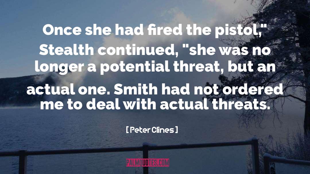 Stealth quotes by Peter Clines