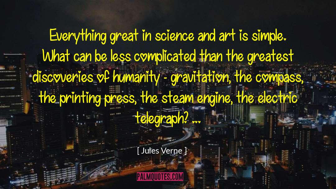 Steam Engine quotes by Jules Verne