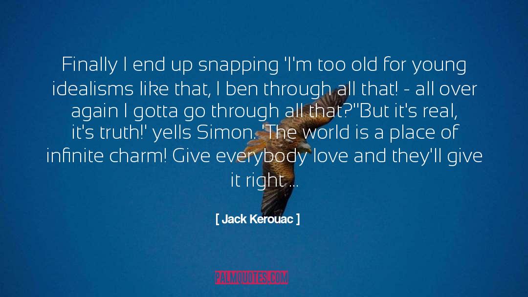 Steapa Dies quotes by Jack Kerouac