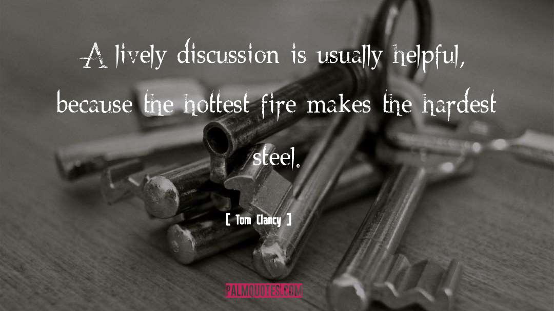 Steel Poker quotes by Tom Clancy