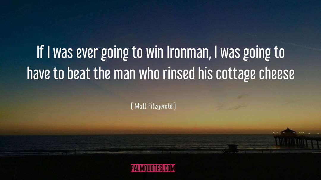 Steelman Triathlon quotes by Matt Fitzgerald