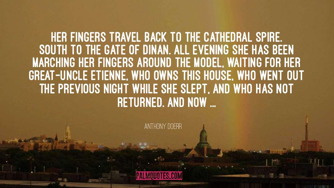 Steens Sleep Clock quotes by Anthony Doerr