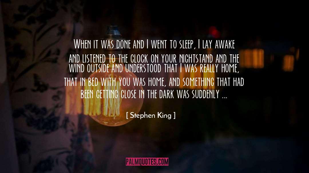 Steens Sleep Clock quotes by Stephen King