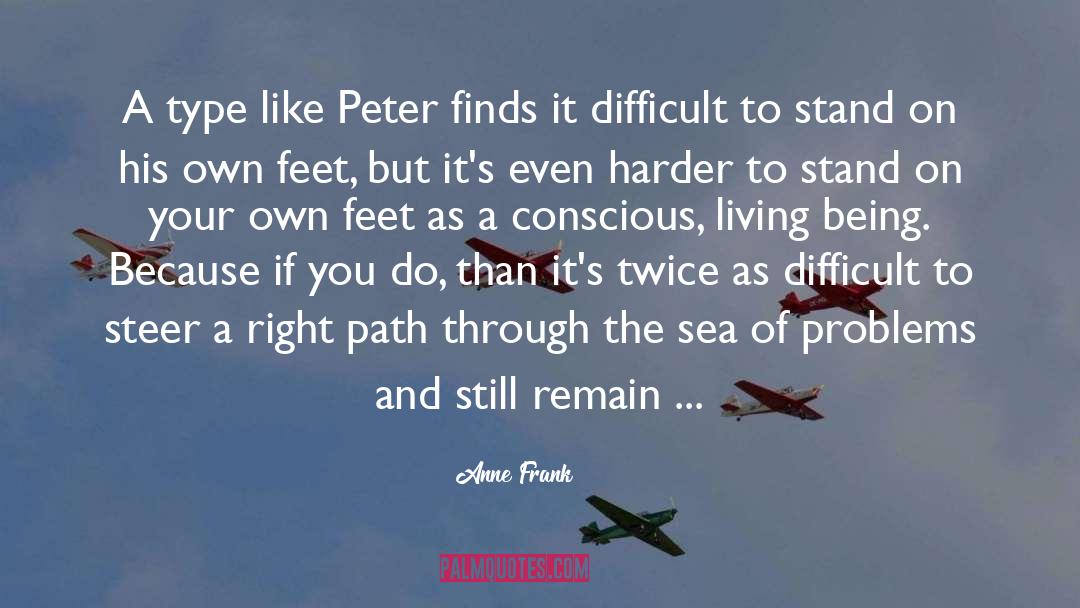 Steer quotes by Anne Frank
