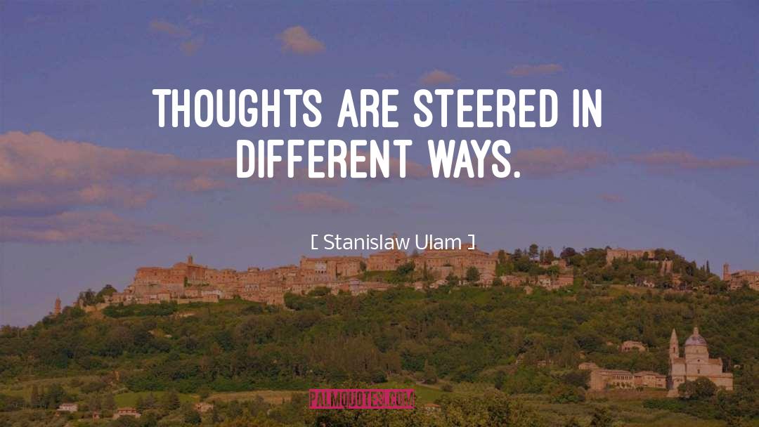 Steered quotes by Stanislaw Ulam