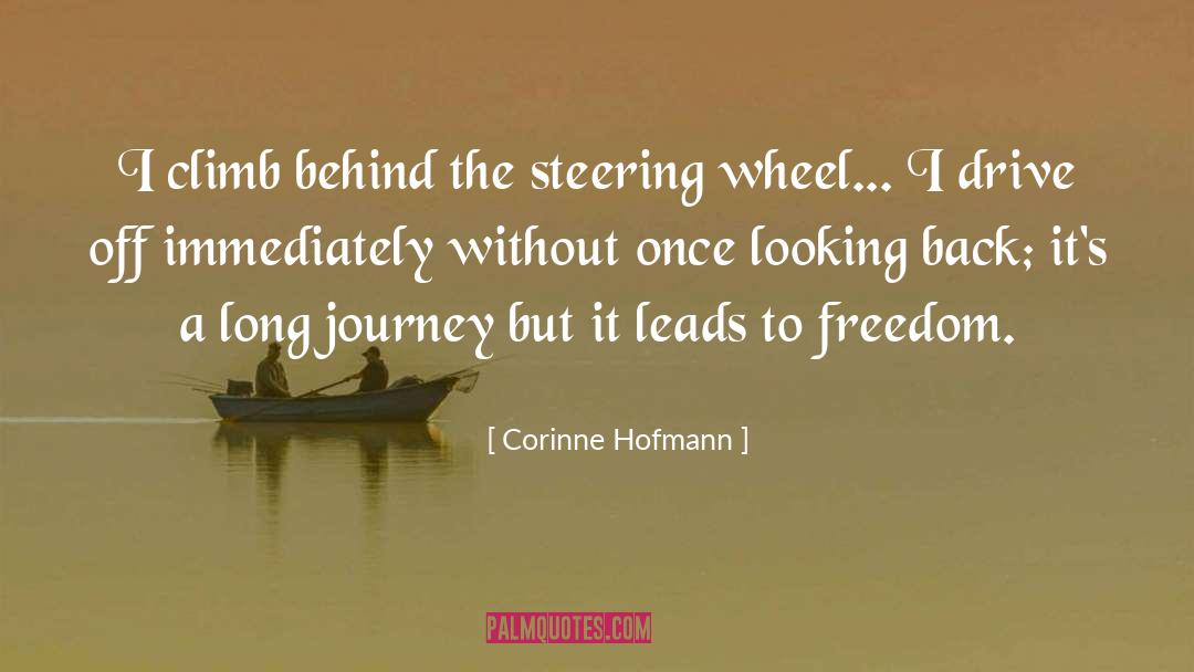 Steering quotes by Corinne Hofmann