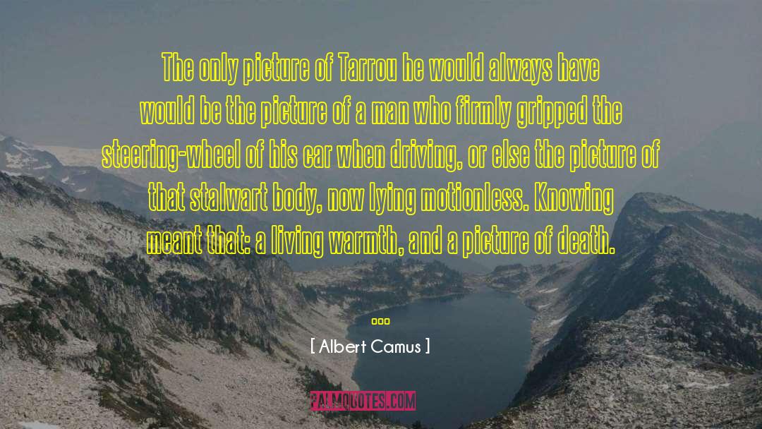 Steering Wheel quotes by Albert Camus