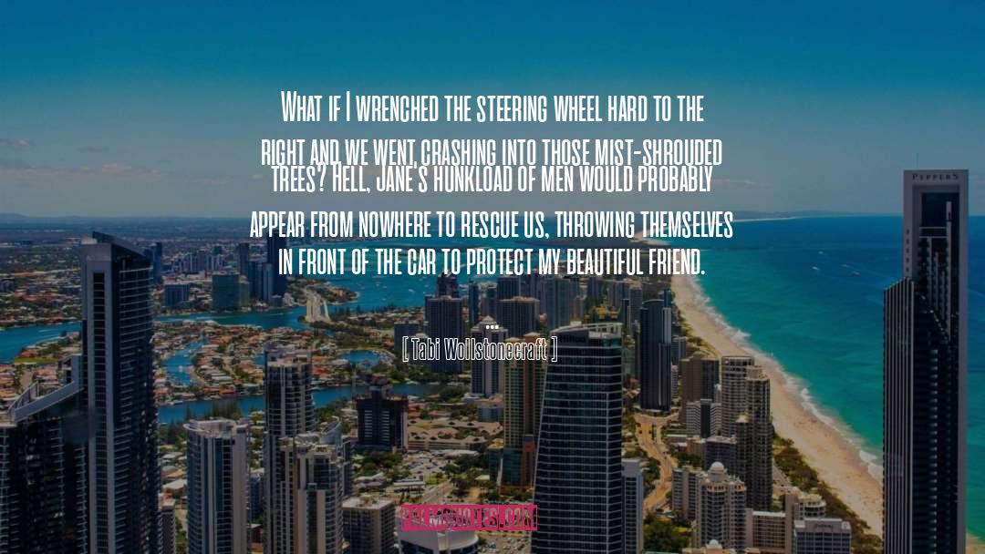 Steering Wheel quotes by Tabi Wollstonecraft