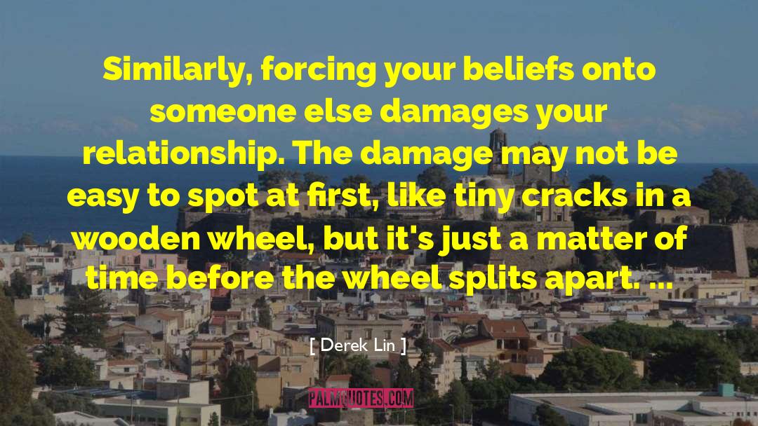Steering Wheel quotes by Derek Lin
