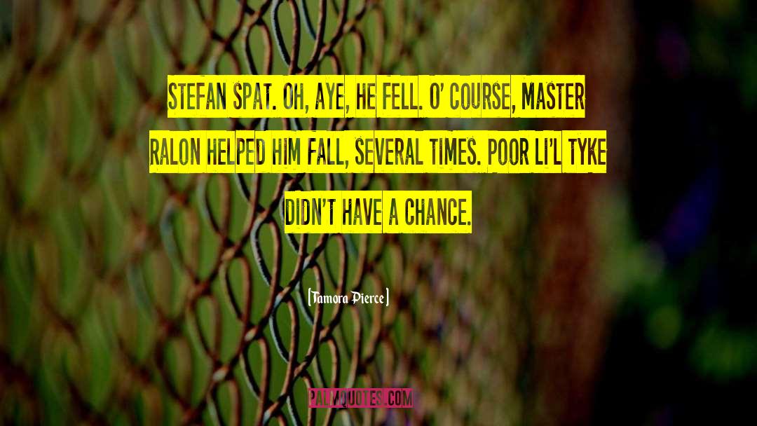 Stefan quotes by Tamora Pierce