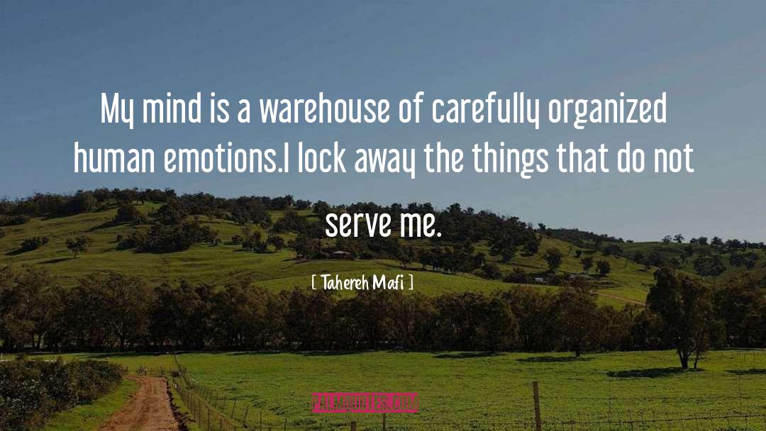 Stegers Warehouse quotes by Tahereh Mafi
