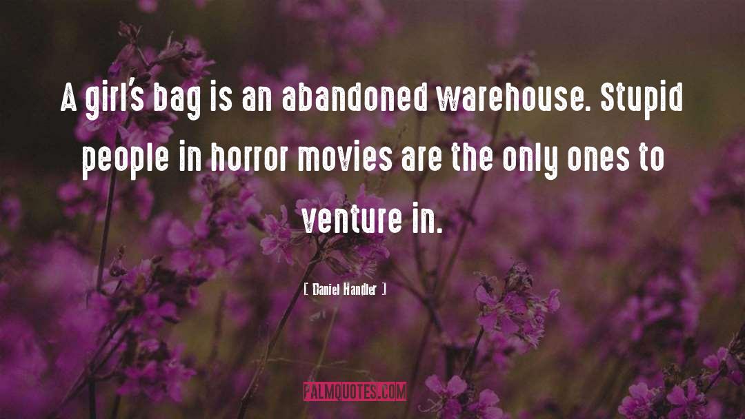 Stegers Warehouse quotes by Daniel Handler