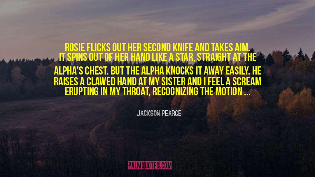 Steingass Knives quotes by Jackson Pearce