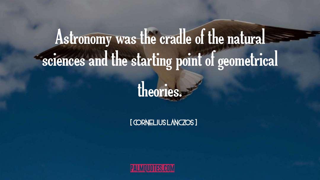 Stellar Astronomy quotes by Cornelius Lanczos