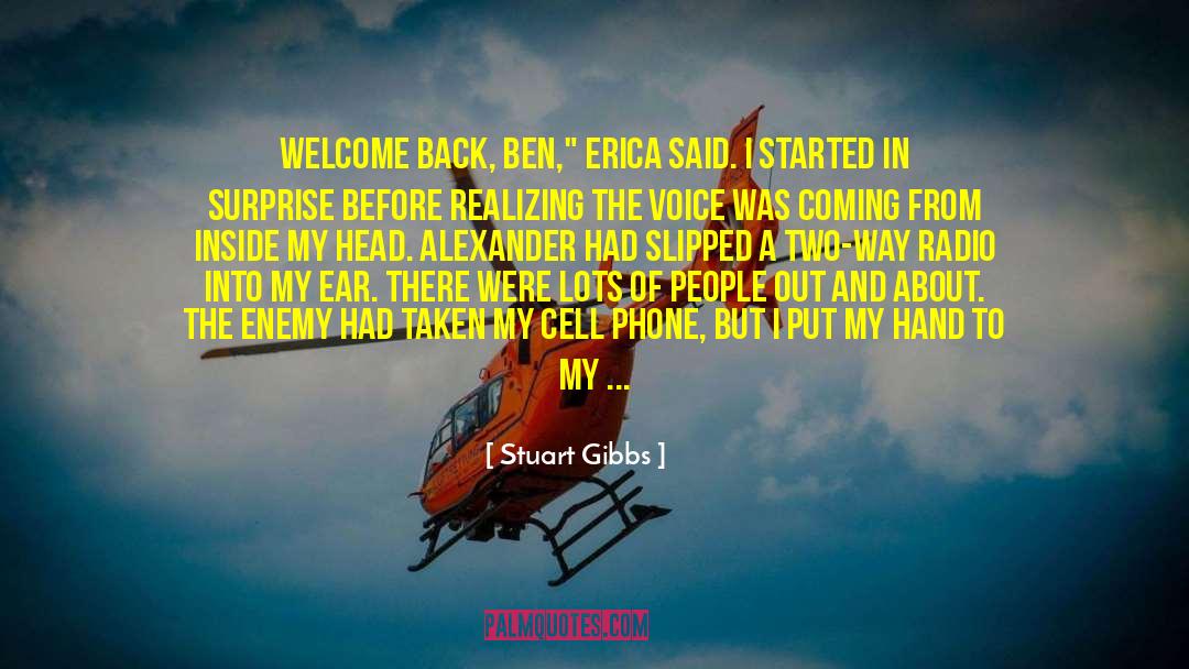 Stem Cell quotes by Stuart Gibbs