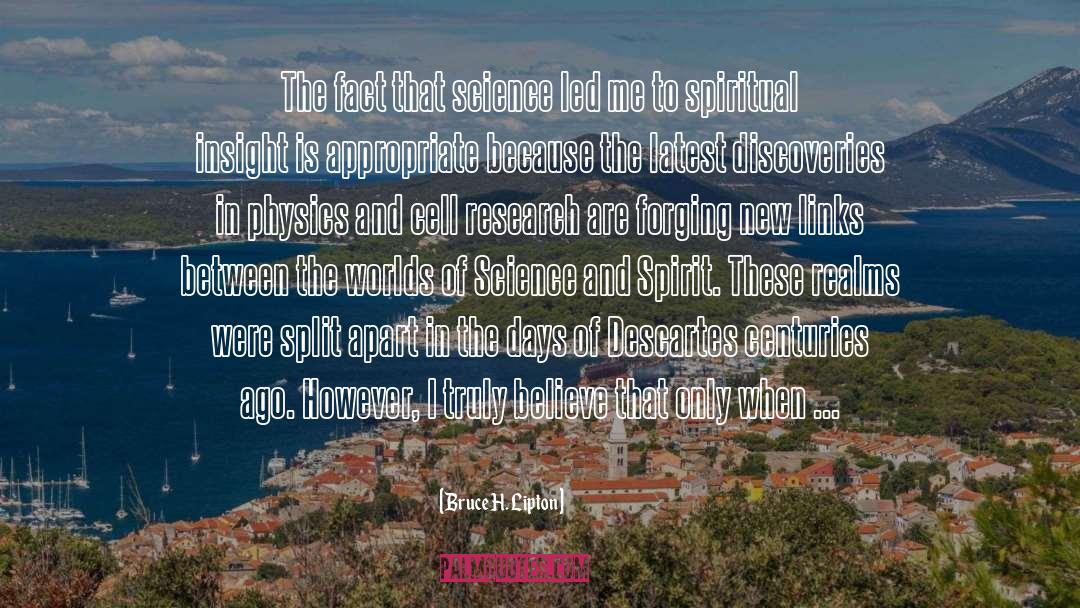 Stem Cell Research quotes by Bruce H. Lipton