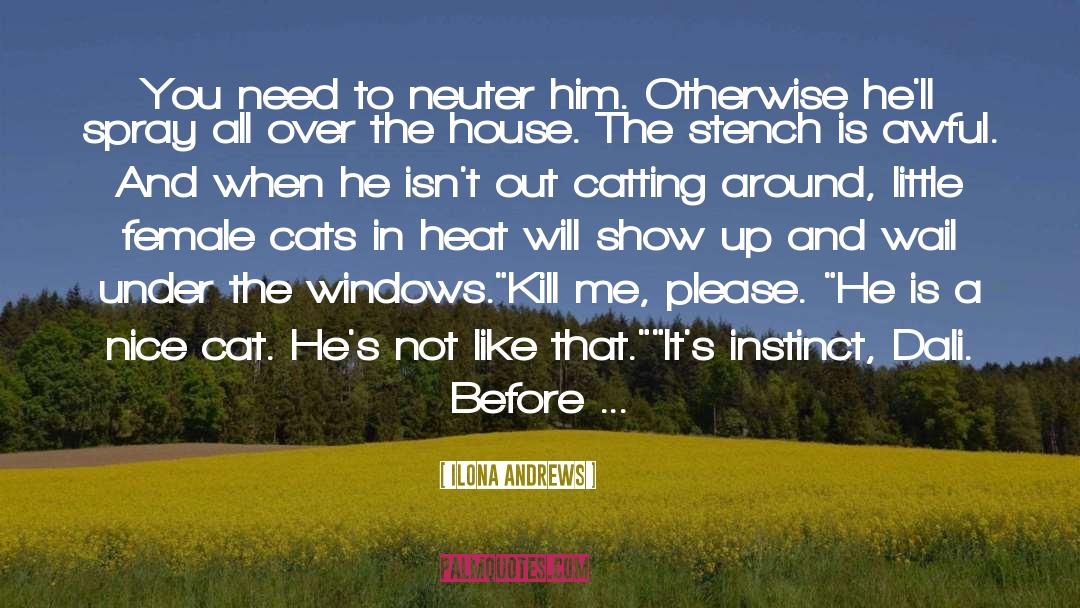 Stench quotes by Ilona Andrews